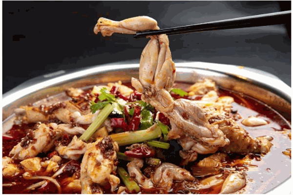 同桌的蛙炭火蛙锅